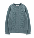 Maglione a trecce