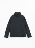 T-shirt a manica lunga a collo alto