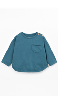 T shirt blu scuro