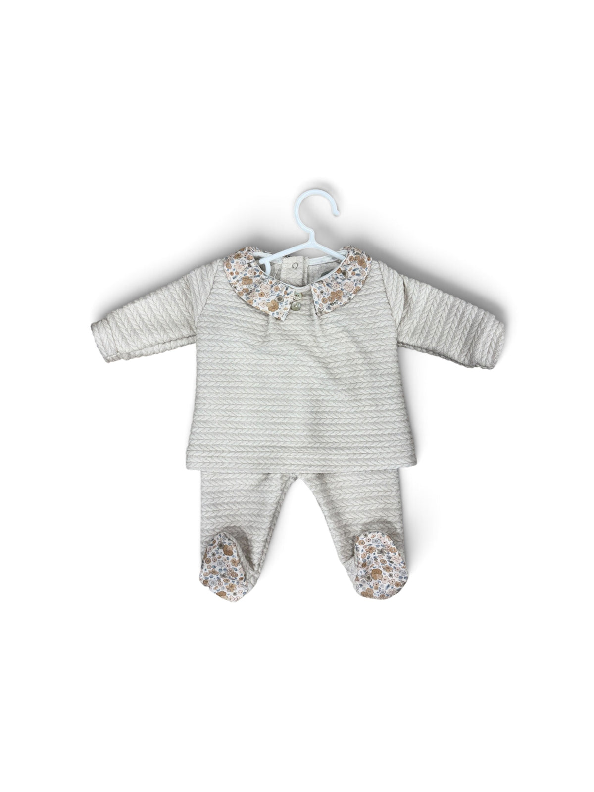 Set 2 pezzi in caldo cotone