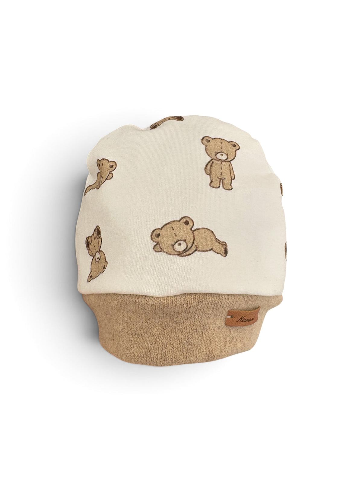 Cappello fantasia orso
