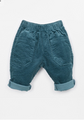 Pantalone in tessuto di fibre naturali