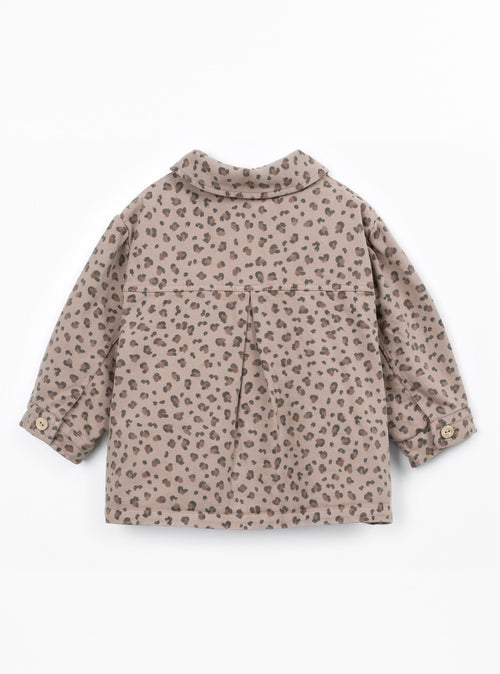 Camicia in twill stampata