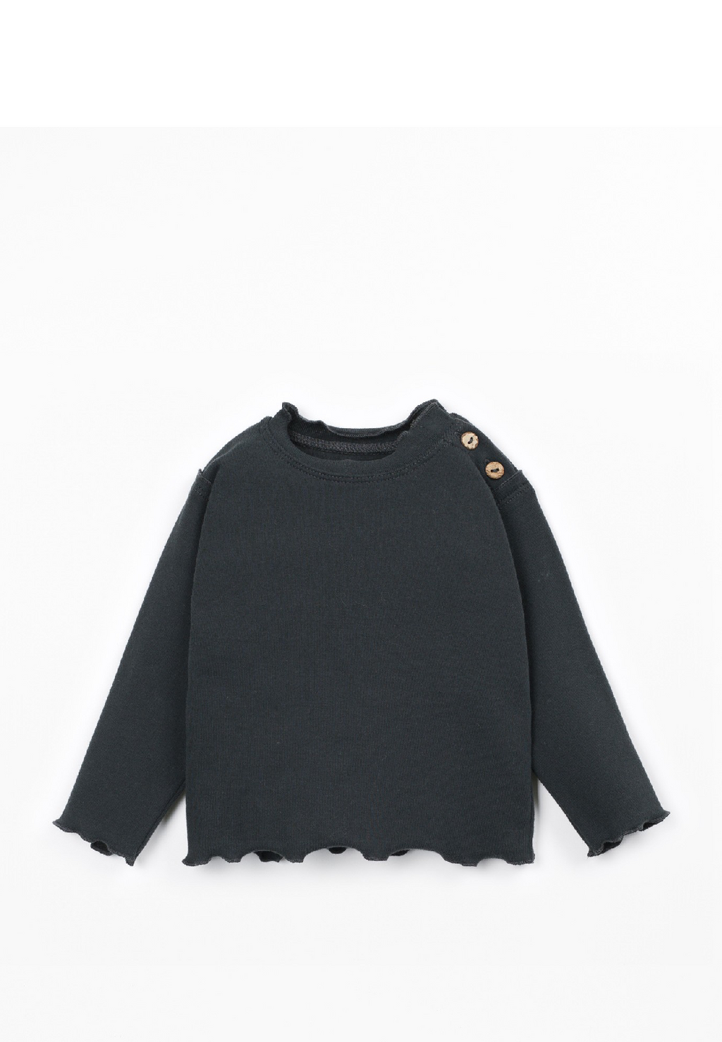 T shirt manica lunga nera