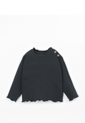 T shirt manica lunga nera