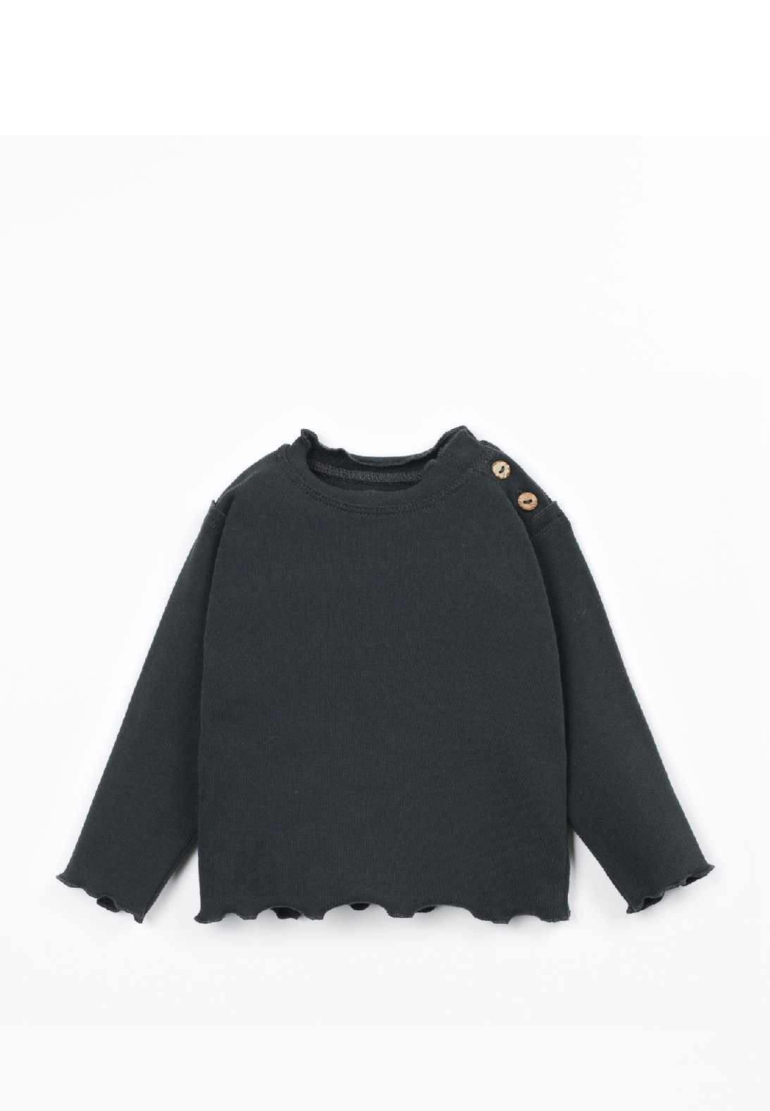 T shirt manica lunga nera