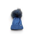 Cappello in lana con pom pon