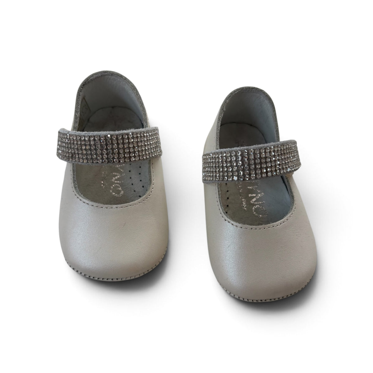 Scarpina culla con strass